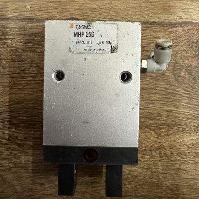 Xilanh kẹp SMC MHP-25D (used, kèm tiết lưu, đã test) (MHP-25D)