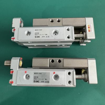 Xilanh trượt SMC MXQ20-20AT (used, đã test OK) ()