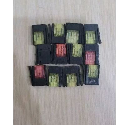 Đầu nối kẹp cảm biến (mini clamp) 3 dây 4 dây IO Link (phi 0.8 1.0 1.2 1.6) (tháo máy, mới 90%) (3 dây phi 0.8 1.0  (AWG 24-26))